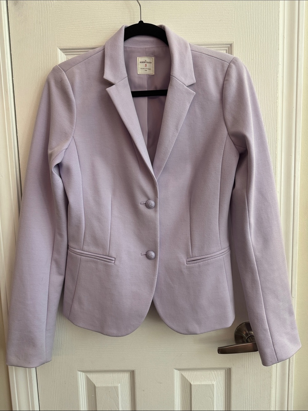 GAP The Academy Blazer Lavender Size 4 Tall